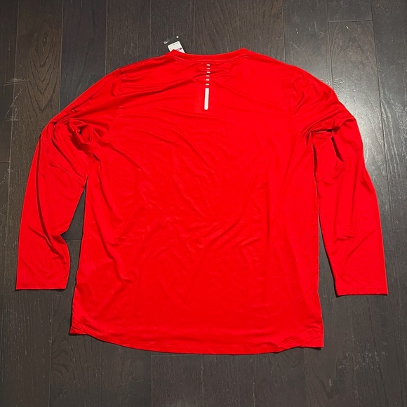 BNWT Men's Under Armour Team Anti-Odor red Tech Long Sleeve Shirt 2XLarge top - Picture 5 of 7